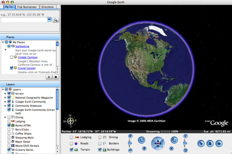 Google Earth For Mac