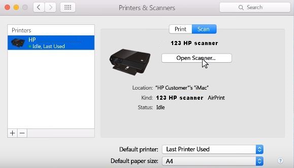 Hp scan for mac os x 10.7